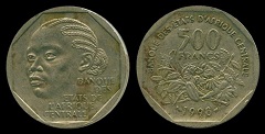 500 francs 1998 Afrique Centrale