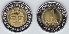 1 pound 2007 Egypte