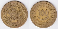 100 millim 1960 Tunisie