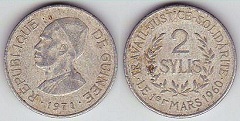 2 sylis 1971 Guinée