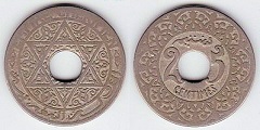 25 centimes 1921 Maroc 