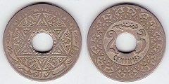 25 centimes 1921 Maroc 