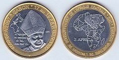 4500 francs CFA 2007 Gabon