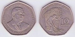 10 rupees 1997 Ile Maurice