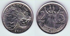 25 cents 2004 Ethiopie
