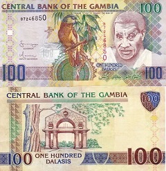 billet de 100 dalasis 2006 Gambie