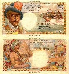 billet de 50 francs 1947 Réunion