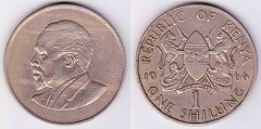 1 shilling 1966 Kenya 