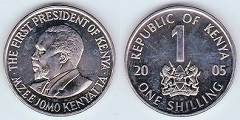 1 shilling 2005 Kenya 