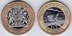 10 kwacha 2006 Malawi