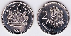 2 maloti 1998 Lesotho