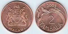 2 tambala 2003 Malawi 