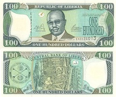 billet 100 dollars 2003 Liberia
