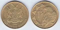1 dollar 1996 Namibie