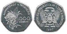 1000 dobras 1997 Sao Tomé et Principe 