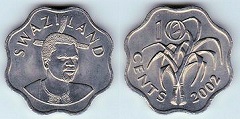 10 cents 2002 Swaziland 