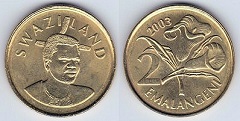 2 emalangeni 2003 Swaziland 