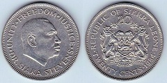 20 cents 1984 Sierra Leone 