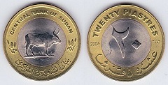 20 piastres 2006 Soudan