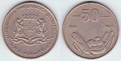 50 senti 1976 Somalie