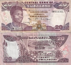 20 emalangeni 2006 Swaziland 