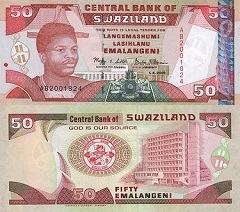 50 emalangeni 2001 Swaziland