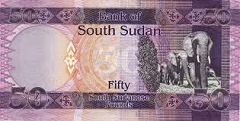 50 pounds 2011 Soudan du Sud 