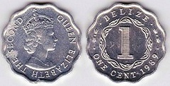 1 cent 1989 Bélize 