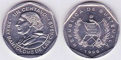 1 centavo 1999 Guatemala 