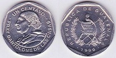1 centavo 1999 Guatemala