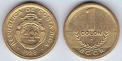 1 colon 1998 Costa rica 