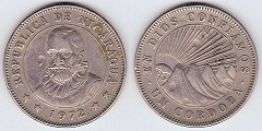 1 cordoba 1972 Nicaragua 