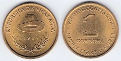 1 cordoba 1987 Nicaragua 