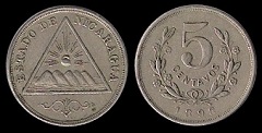 5 centavos 1998 Nicaragua