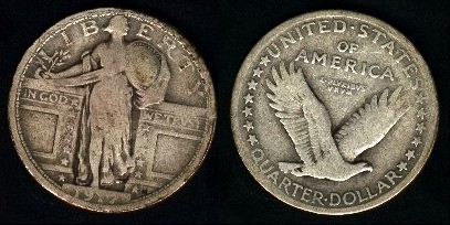 quarter dollar 1917