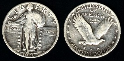 quarter dollar 1928