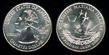 quarter dollar 2009 nothern mariana islands
