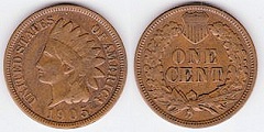 1 cent 1905 USA