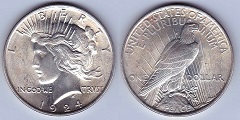 1 dollar 1924 USA 