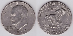 1 dollar 1977 USA