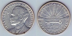 1 peso 1953 Cuba 
