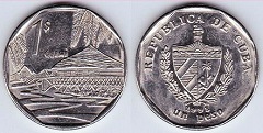 1 peso 1998 Cuba 
