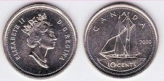 10 cents 2000 Canada 