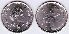 25 cents 2010 Canada 