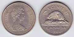5 cents 1988 Canada 