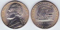 5 cents 2004 USA 