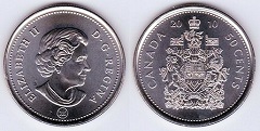 50 cents 2010 Canada 