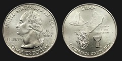 quarter dollar 2009 USA 