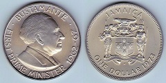 1 dollar 1975 Jamaïque