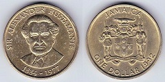 1 dollar 1992 Jamaïque 